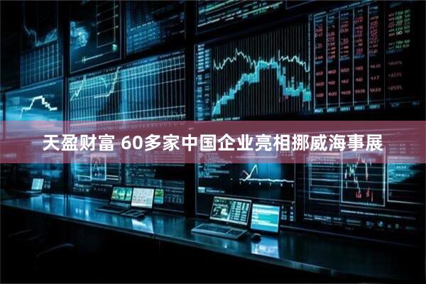 天盈财富 60多家中国企业亮相挪威海事展