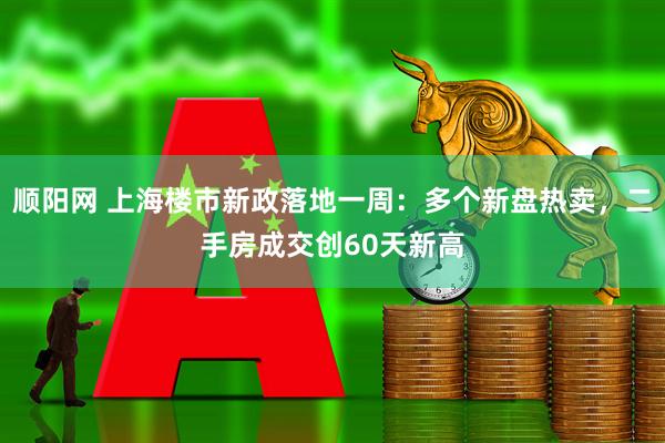 顺阳网 上海楼市新政落地一周：多个新盘热卖，二手房成交创60天新高