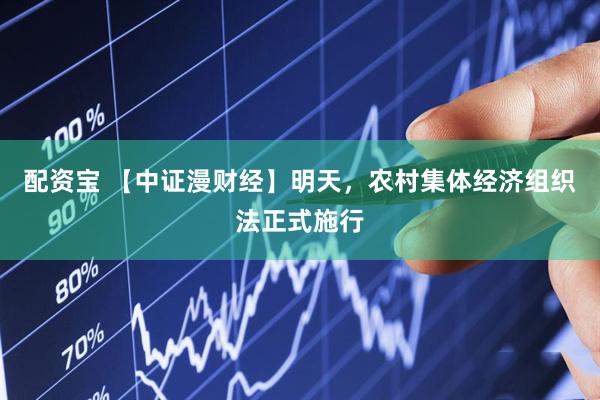 配资宝 【中证漫财经】明天，农村集体经济组织法正式施行